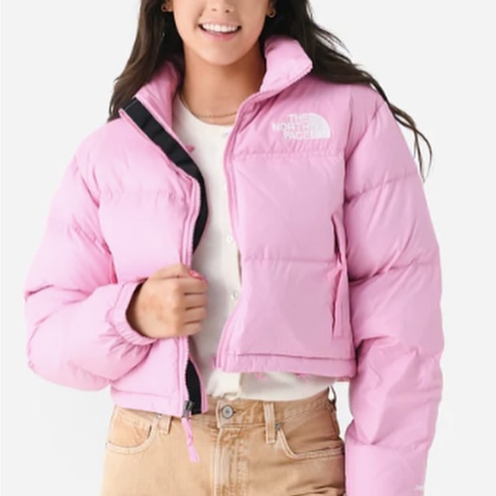 The North Face Women’s Nuptse Cropped Puffer Jacket
